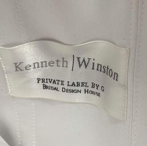 Kenneth Winston wedding gown